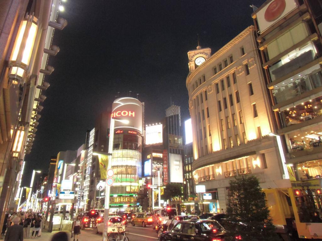 Hotel Monterey Lasoeur Ginza Prefektura Tokio Exteriér fotografie